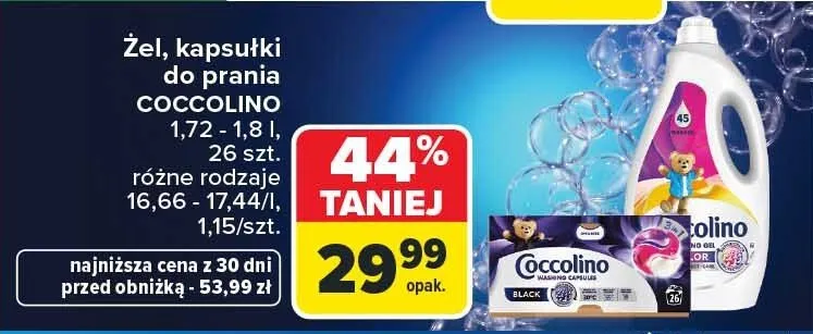Żel do prania black & dark WULSTARIN promocja w Carrefour