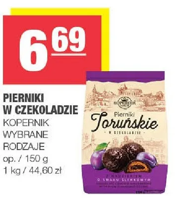 Pierniki w czekoladzie promocja w SPAR