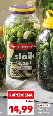 Słoik do ogórków Florina 4,25 l promocja w Kaufland
