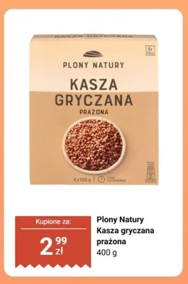 Kasza gryczana prażona Plony Natury 4-pak promocja w Biedronka