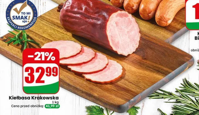 Kiełbasa beskidzka Agro rydzyna promocja w Dino