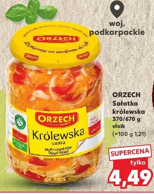 Sałatka królewska promocja w Kaufland