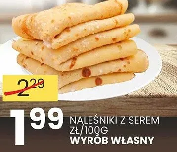 Naleśniki z serem promocja w Wafelek