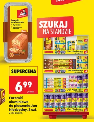 Foremki aluminiowe do pieczenia 3 szt. promocja w Biedronka