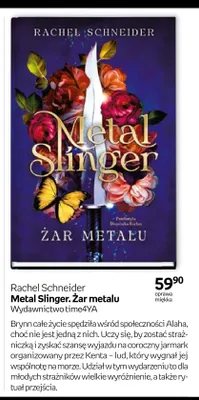 Książka Metal Slinger. Żar metalu Rachel Schneider oprawa miękka promocja w Empik