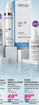 Anti Dry emulsja do twarzy silnie nawilżająca promocja w Hebe