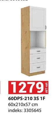 Szafka kuchenna 60DPS-210 3S 1F Stilo promocja w Merkury Market