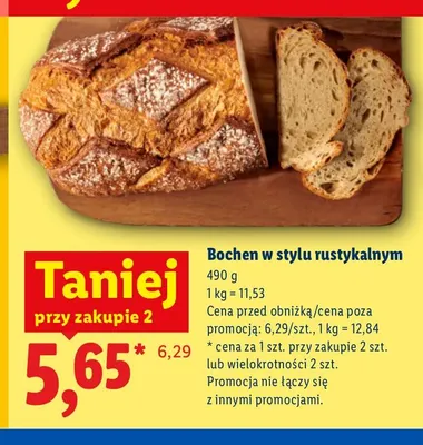 Bochen w stylu rustykalnym promocja w Lidl