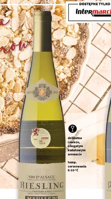 Wino Riesling promocja w Intermarche