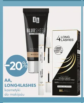 Podkład do twarzy AA Blursheer promocja w Super-Pharm