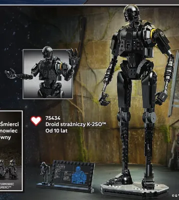 Klocki LEGO Star Wars 75434 Droid strażniczy K-2SO promocja w LEGO