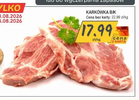 Karkówka b/k promocja w Słoneczko
