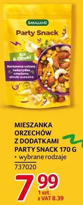 Mieszanka orzechów z dodatkami Party Snack 170 g wybrane rodzaje promocja w Selgros