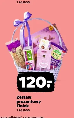 Zestaw prezentowy Fiołek promocja w Netto