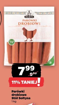 Parówki drobiowe promocja w Netto