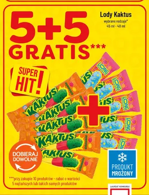 Lody Kaktus promocja w POLOmarket