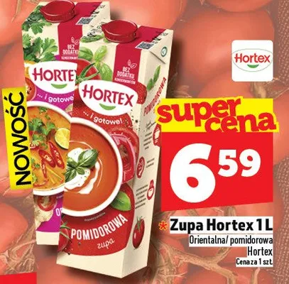Zupa Hortex 1L promocja w TOPAZ