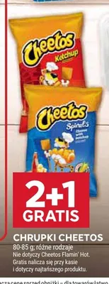 Chrupki Cheetos promocja w Stokrotka