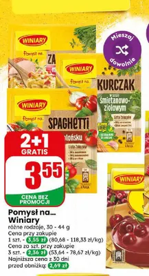 Pomysł na... Spaghetti po bolońsku Winiary promocja w Dino