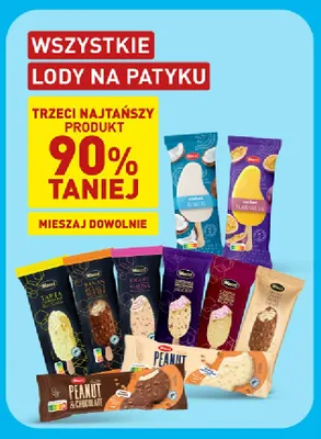 Lody Sarenka Truskawka Jagody na patyku Mucci promocja w Aldi