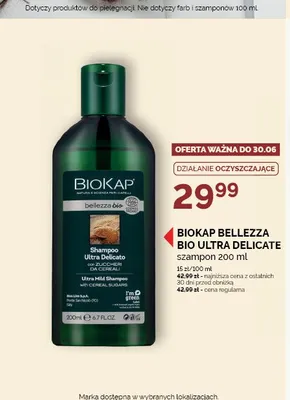 Szampon BIO ULTRA DELICATE BIOKAP BELLEZZA promocja w Ziko Dermo