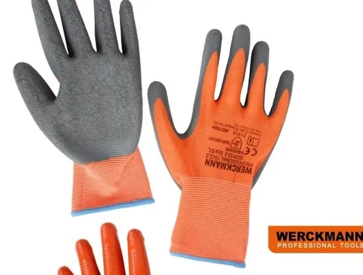 Rękawice robocze Werckmann promocja w Action