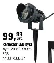 Reflektor LED Kyra promocja w OBI