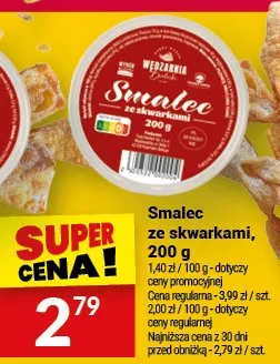 Smalec ze skwarkami promocja w Twój Market