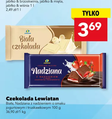 Czekolada biała Lewiatan promocja w LEWIATAN
