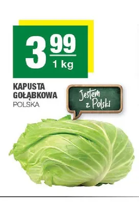 Kapusta gołąbkowa polska promocja w SPAR