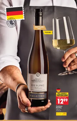 Wino białe Palatium Riesling promocja w Biedronka
