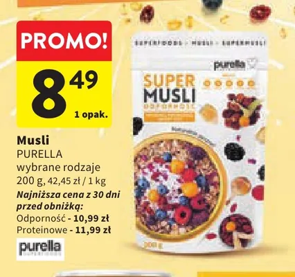 Musli Purella promocja w Intermarche