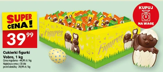 Cukierki figurki Vobro promocja w Twój Market