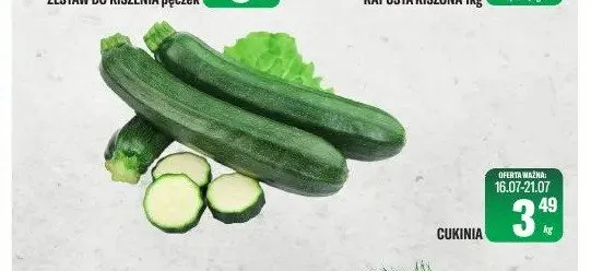 Cukinia promocja w Tomi Markt