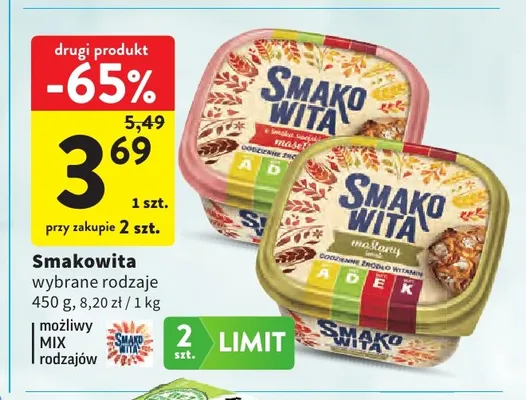 Margaryna Smakowita promocja w Intermarche