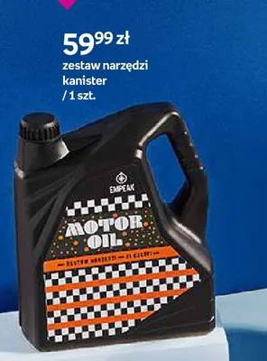 Zestaw narzędzi kanister EMPEAK promocja w Empik