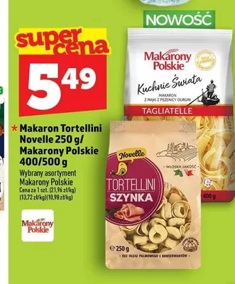 Makaron Makarony Polskie promocja w TOPAZ
