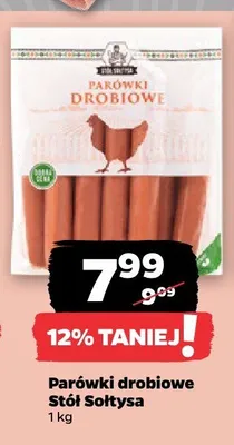 Parówki drobiowe 1 kg promocja w Netto