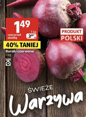 Buraki czerwone promocja w Delikatesy Centrum