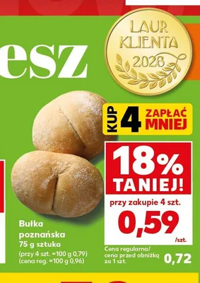 Bułka poznańska promocja w Kaufland