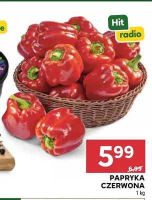 Papryka czerwona promocja w Stokrotka