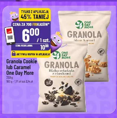 Granola Caramel One Day More promocja w POLOmarket