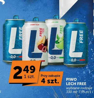 Piwo bezalkoholowe Lech promocja w ABC