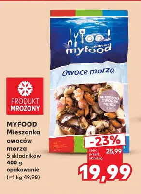 Mieszanka owoców morza 5 składników Myfood promocja w Kaufland