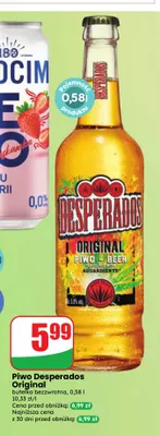 Piwo Desperados Original promocja w Dino