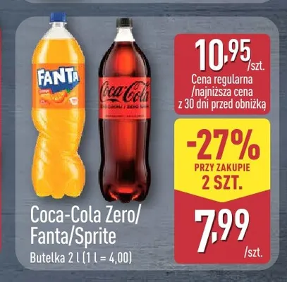 Napój gazowany Fanta promocja w Aldi