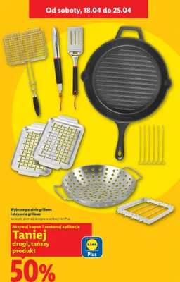 Wszystkie patelnie i akcesoria grillowe promocja w Lidl