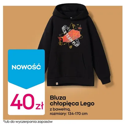 Bluza chłopięca Lego promocja w Pepco