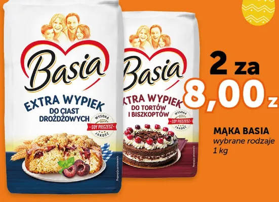 Mąka wybrane rodzaje promocja w Groszek