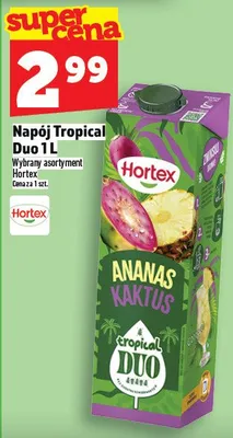 Napój Tropical Duo 1l promocja w TOPAZ